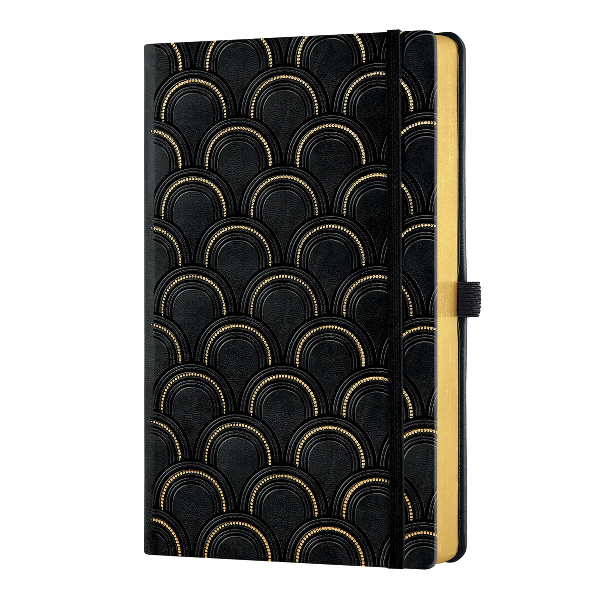 CASTELLI Libreta A5 Bonita, Cuaderno Bonito con Hojas Blancas y Tapa Dura 13x21 cm con Índice, Bolsillo, Elástico y Portabolígrafo, 192 Páginas FSC, Diario Personal y Viaje | Journaling Notebook