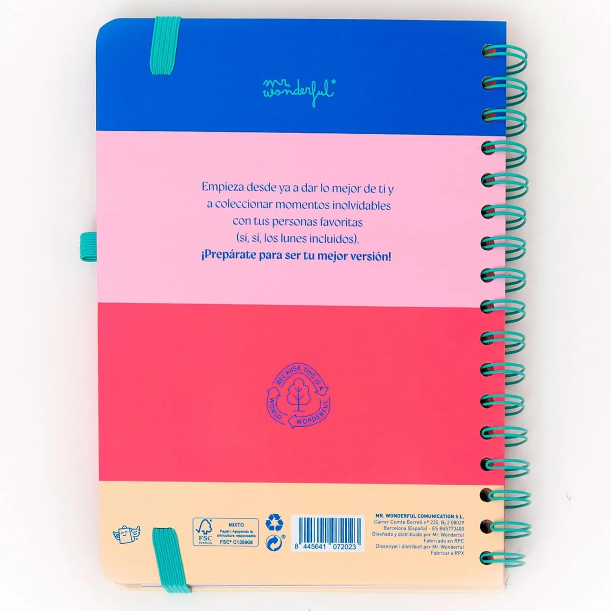 Mr. Wonderful - Agenda Anual Office 2026 Vista Semanal + Bolígrafo Bobo Borrable - ¿Por dónde empezamos?