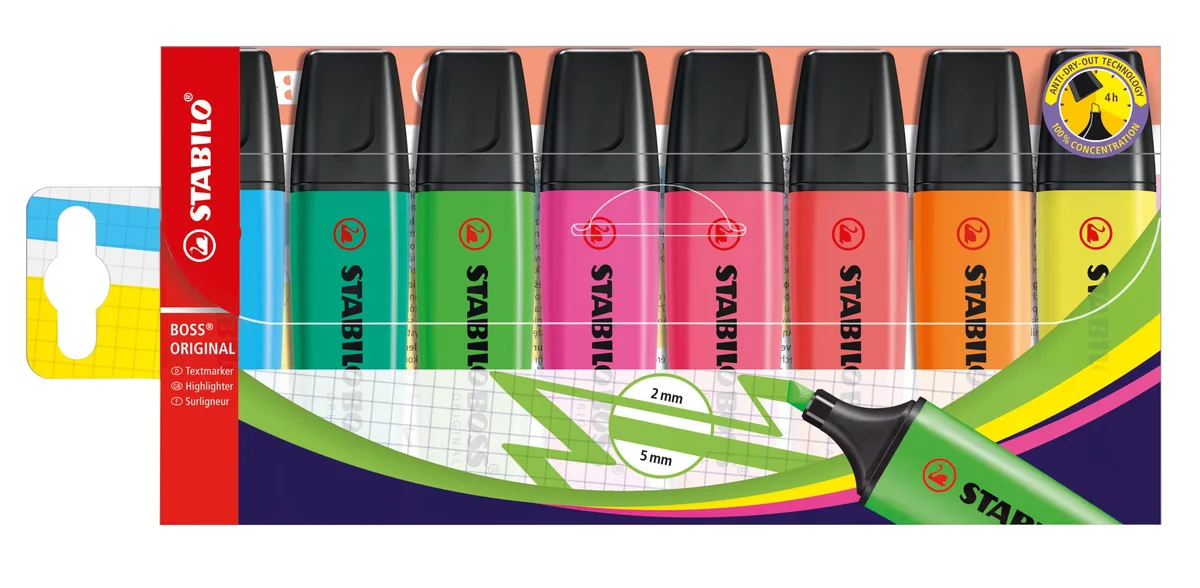 STABILO - marcador fluorescente - BOSS ORIGINAL