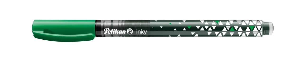Pelikan Inky - Bolígrafo de tinta líquida, verde