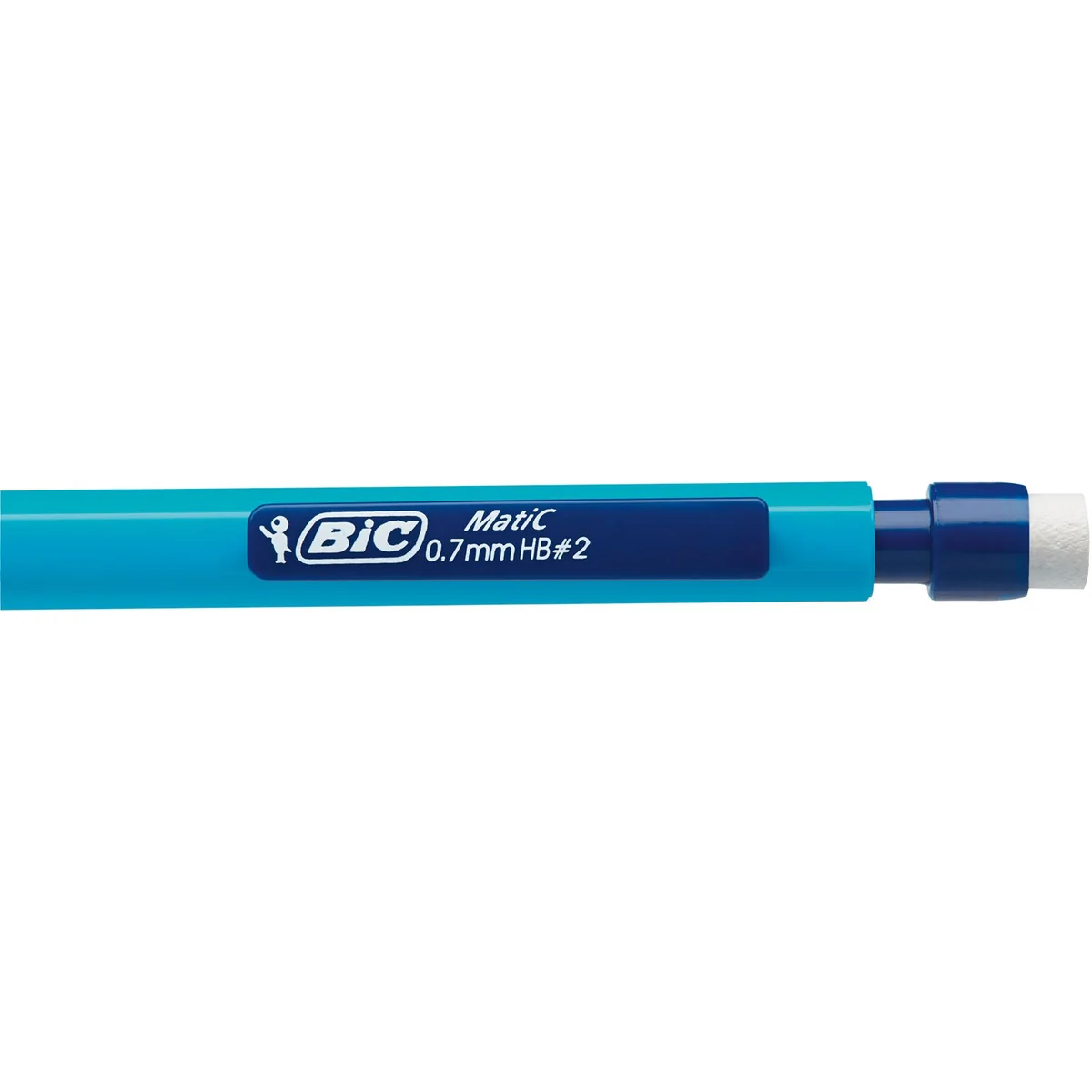 BIC Matic Fun - Portaminas (0,7 mm, HB, colores surtidos, bolsa de 10 unidades)