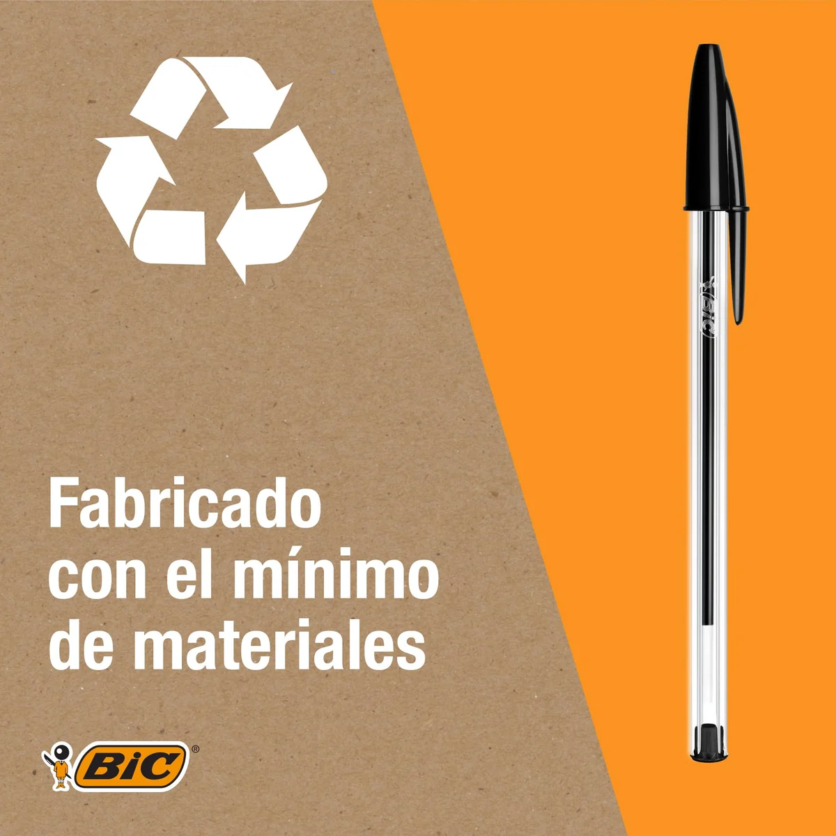 BIC Cristal Original Bolígrafos Punta Media (1,0 mm) – Colores Surtidos, Pack de 2 Blísters de 10 Unidades