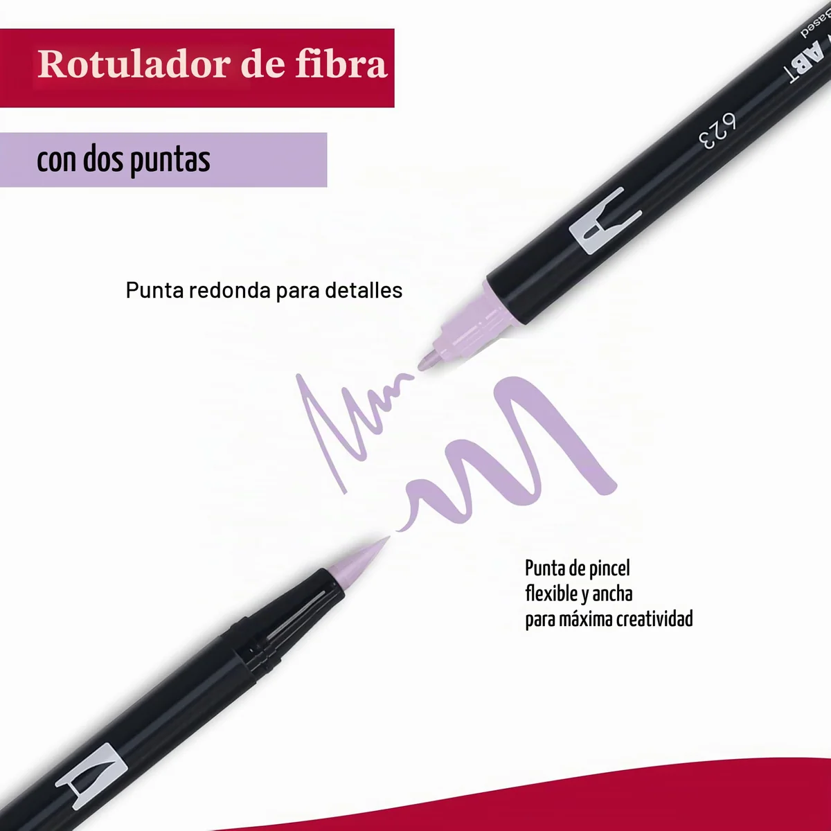 Set De 12 Rotuladores Dual Brush Colores Pastel Tombow