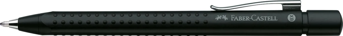 FABER-CASTELL - Bolígrafo GRIP 2011 Negro mate XB