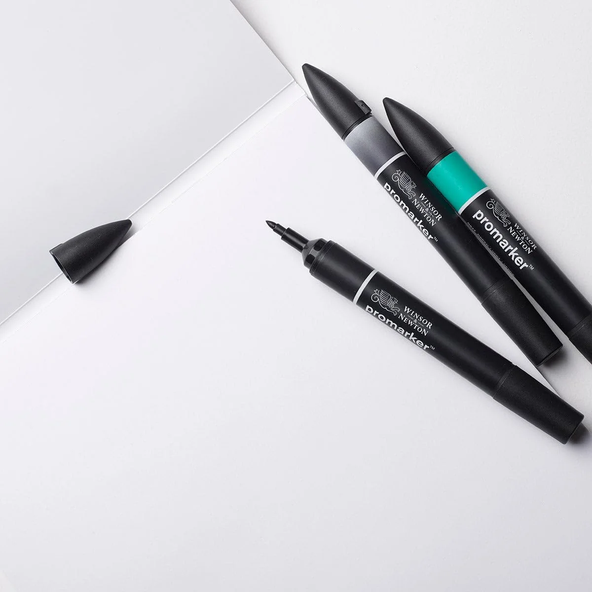 Winsor & Newton Bloc Papel rotuladores, Blanco, DIN A4