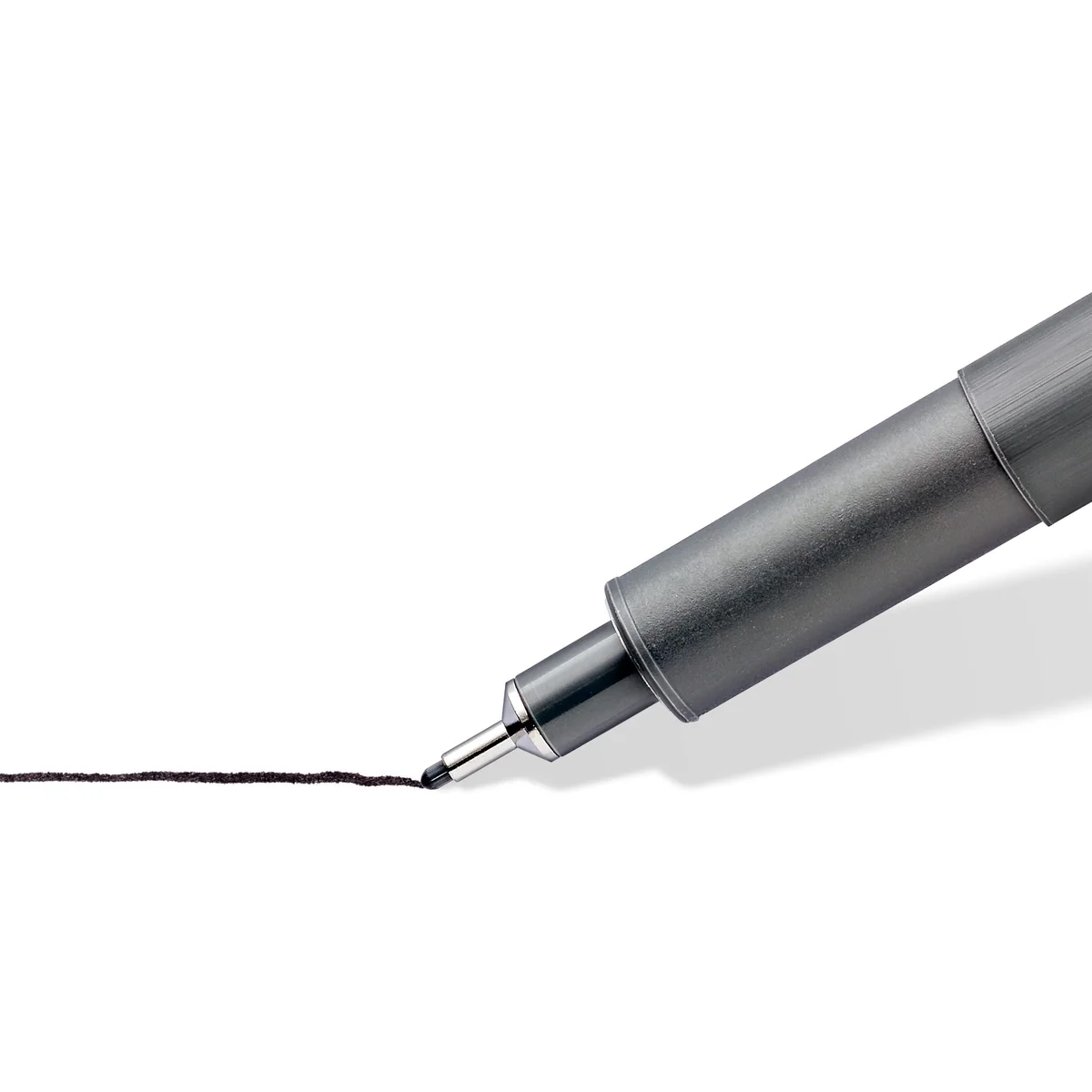 STAEDTLER Pigment Liner 308 Fineliner – negro, 12 uds, 0,05–2,0 mm