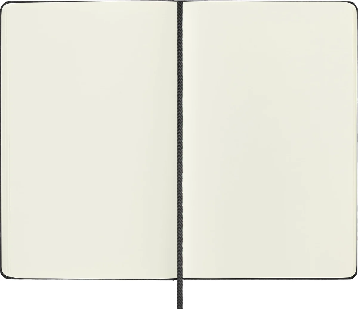 Moleskine - Art Collection Sketchbook, Cuaderno de Bocetos con Tapa Dura y Cierre Elástico, Papel Adecuado para Bolígrafos, Lápices y Pasteles, Color Negro, Grande 13 x 21 cm, 104 Páginas