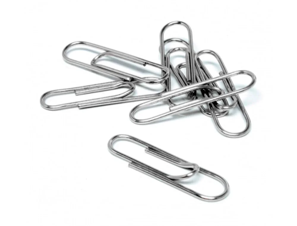 Q-Connect - Clips Niquelados Nº2 32 Mm Caja De 100