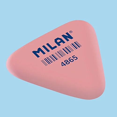 MILAN Bote 65 Gomas miga de pan Triangulares PNM4865 Color Surtido