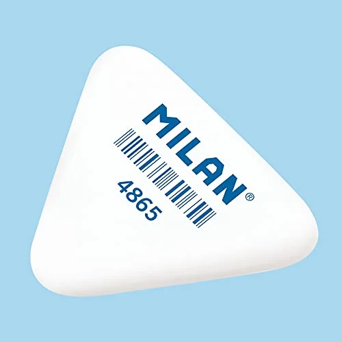 MILAN Bote 65 Gomas miga de pan Triangulares PNM4865 Color Surtido