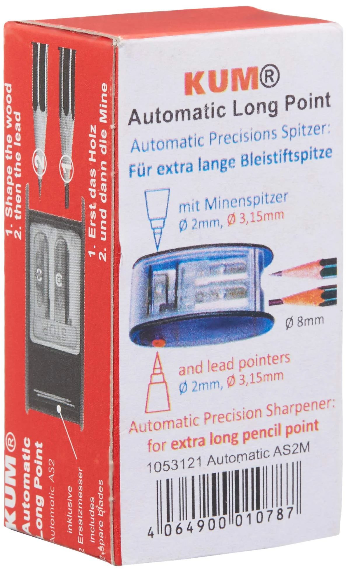 Kum Automatic Long Point WKDALPS 105.31.21 - Sacapuntas para puntas largas