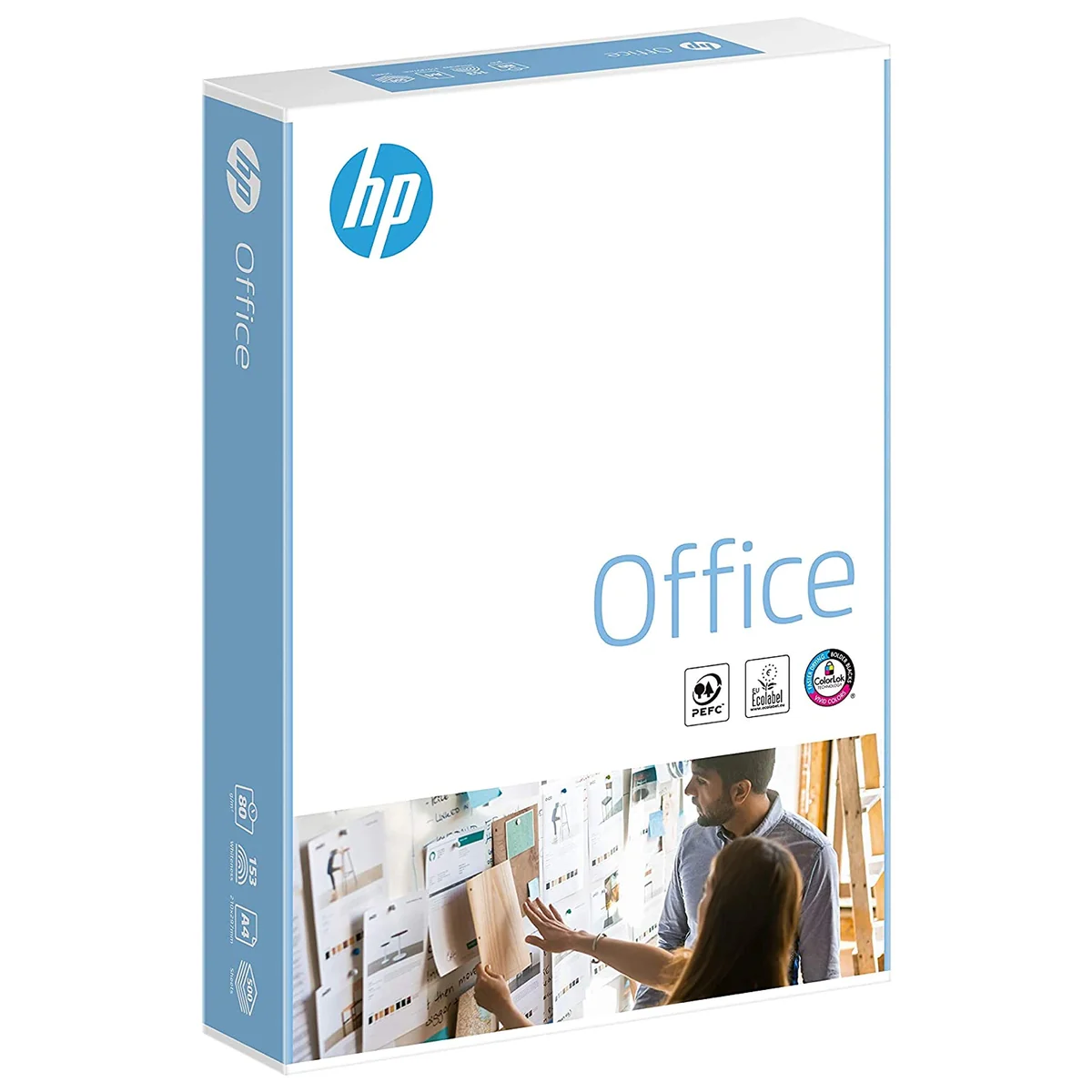 HP CHP110 - Papel de Impresora, DIN A4 80G, QM, color Blanco, 500 Hojas