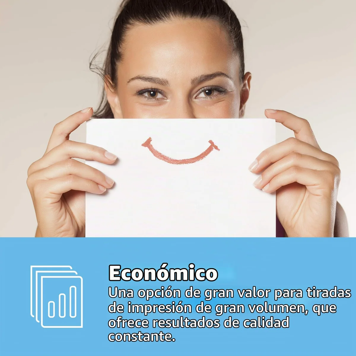 HP CHP110 - Papel de Impresora, DIN A4 80G, QM, color Blanco, 500 Hojas