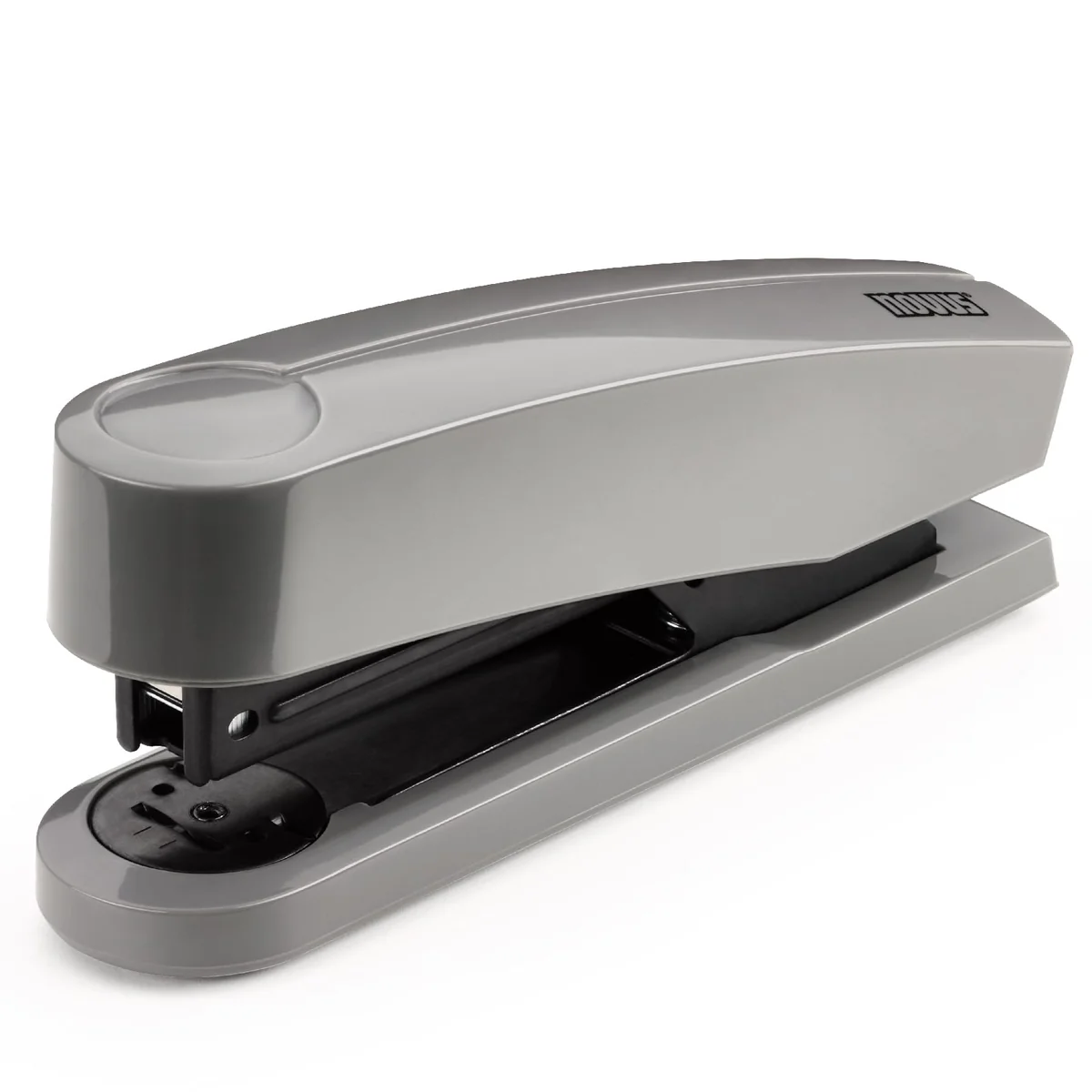 NOVUS Grapadora B2 Color ID 2.0 (25 hojas de capacidad de grapado, mecanismo de carga superior, dispositivo de metal con revestimiento de plástico, incluye 200 grapas), color gris