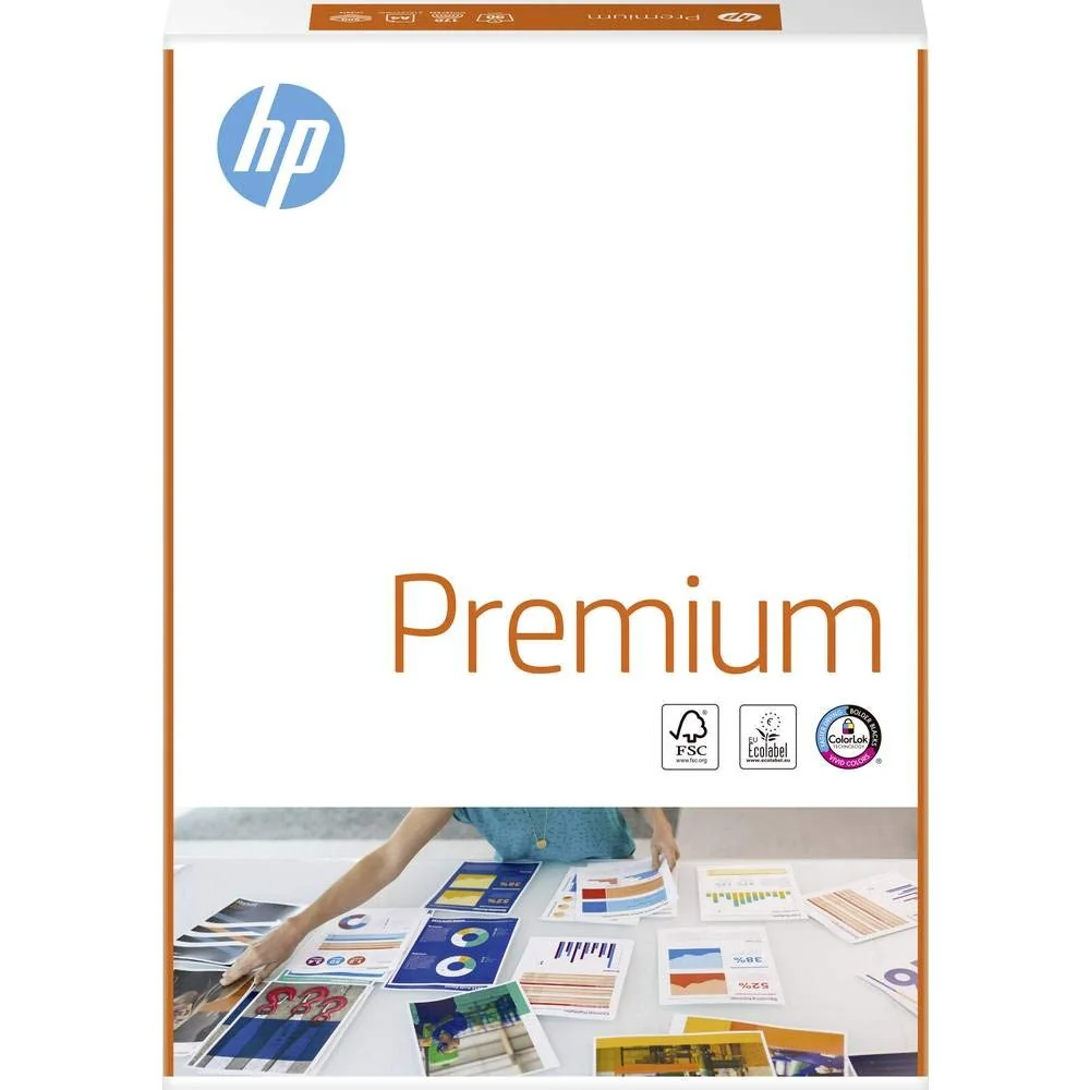 HP CHP852 Papel premium A4 90gr 500 Hojas universales FSC, Blanco
