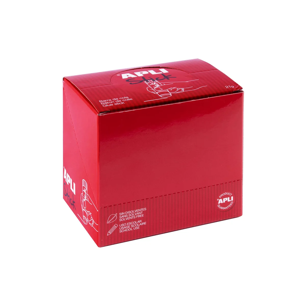 APLI 18965 - Pack de 12 Barras Adhesivas 21 g