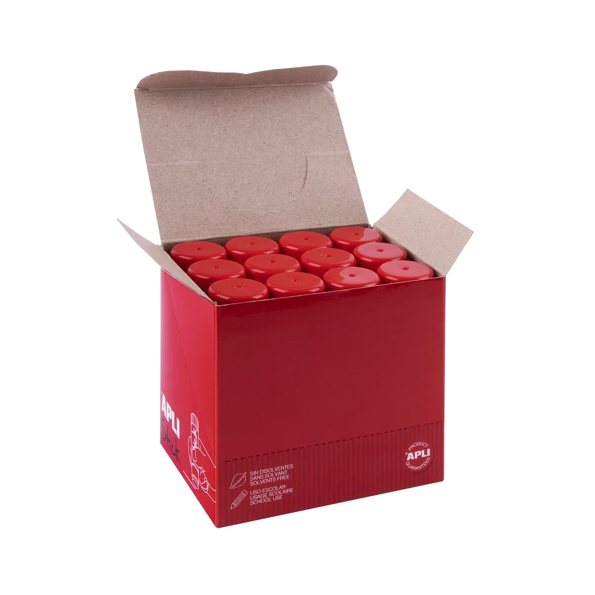 APLI 18965 - Pack de 12 Barras Adhesivas 21 g
