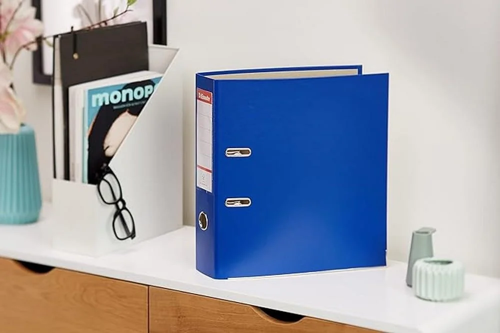 Esselte 624291 – Archivador A4 75 mm Pack 3 Azul