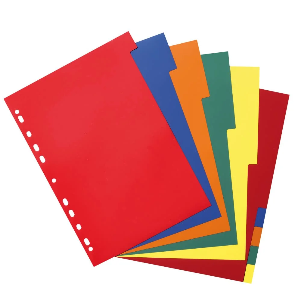 Herlitz 10715415 - Separadores de índice A4