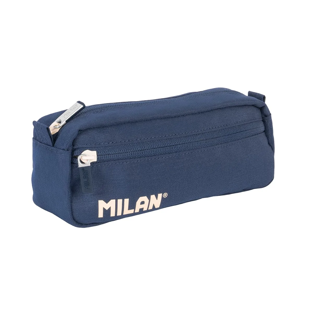 PORTATODO RECTANGULAR 2 CREMALLERAS SERIE 1918, AZUL MARINO MILAN
