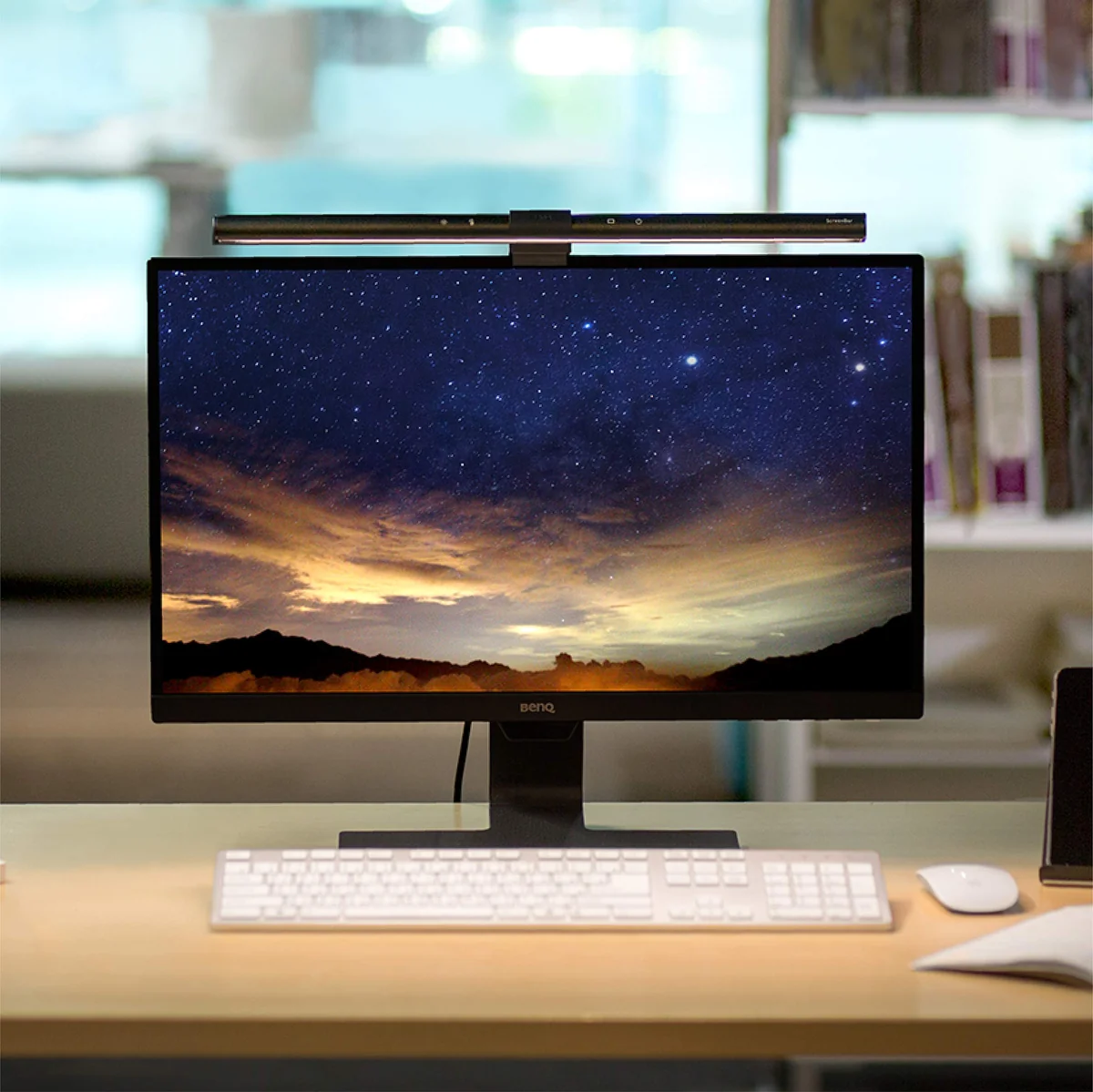 BenQ ScreenBar Luz Monitor, atenuación auto, antirreflejo