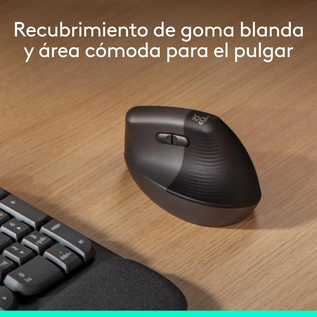 Logitech Lift Ratón Ergonómico Vertical