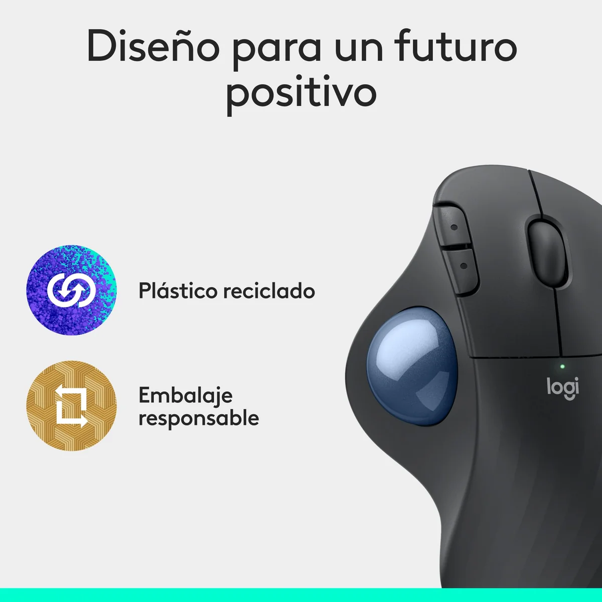 Logitech Ergo M575 Ratón Trackball Inalámbrico