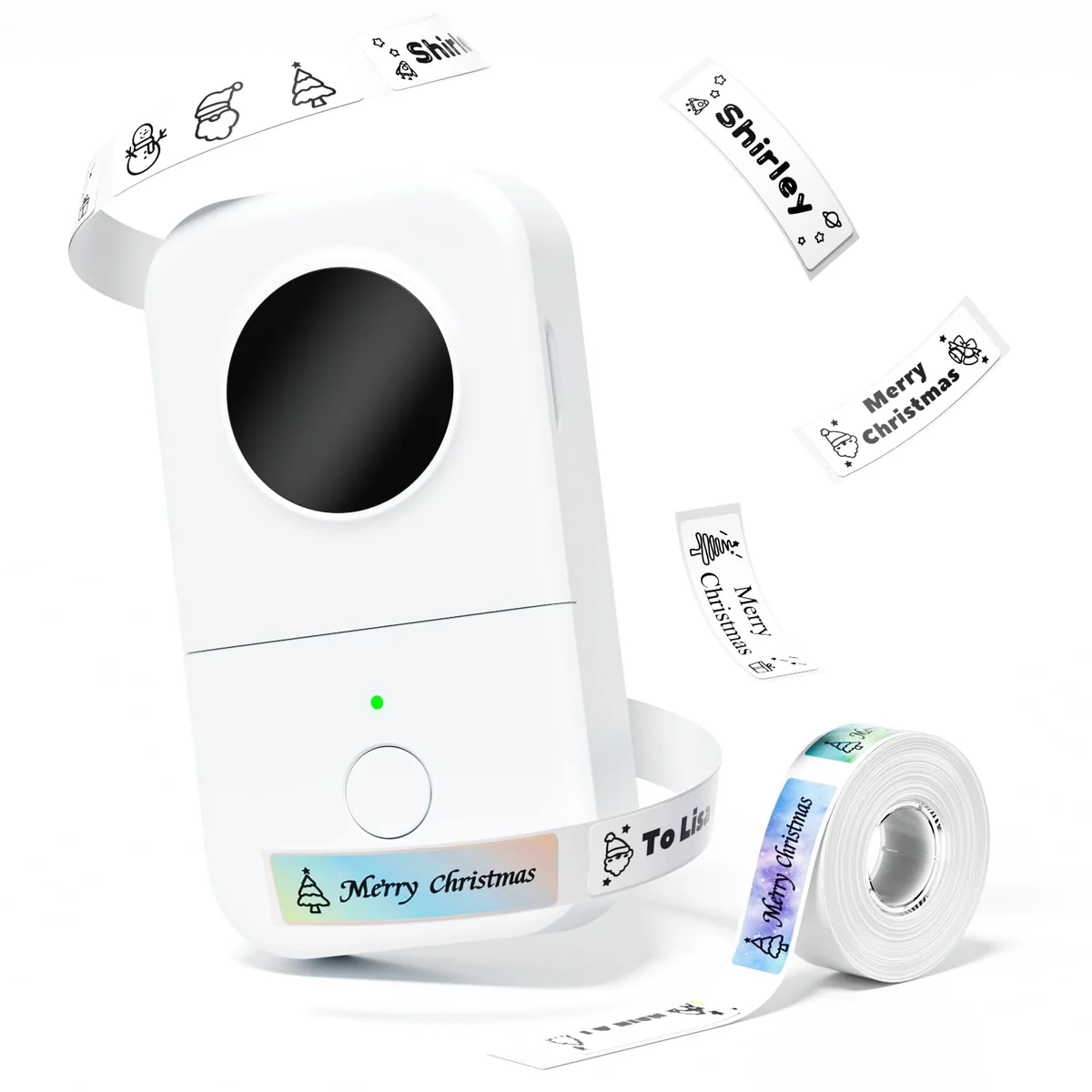 Phomemo D30 Mini Etiquetadora Adhesiva Bluetooth Portátil, Blanco