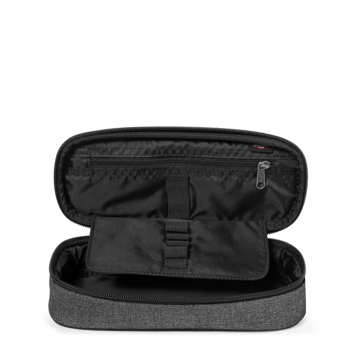 EASTPAK Oval Single Estuche - Black Denim (Gris)