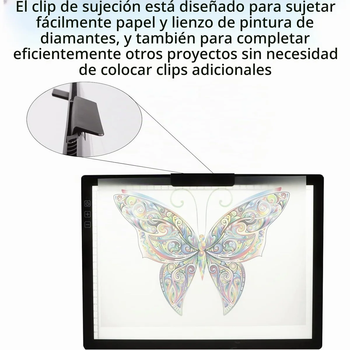 Recargable A4 Mesa de Luz Dibujo light board con bolsa, Mesa de Luz para Calcar con 6 niveles de brillo tablero de luz para rastrear, tablero de luz para dibujo, pintura de diamantes, pintura