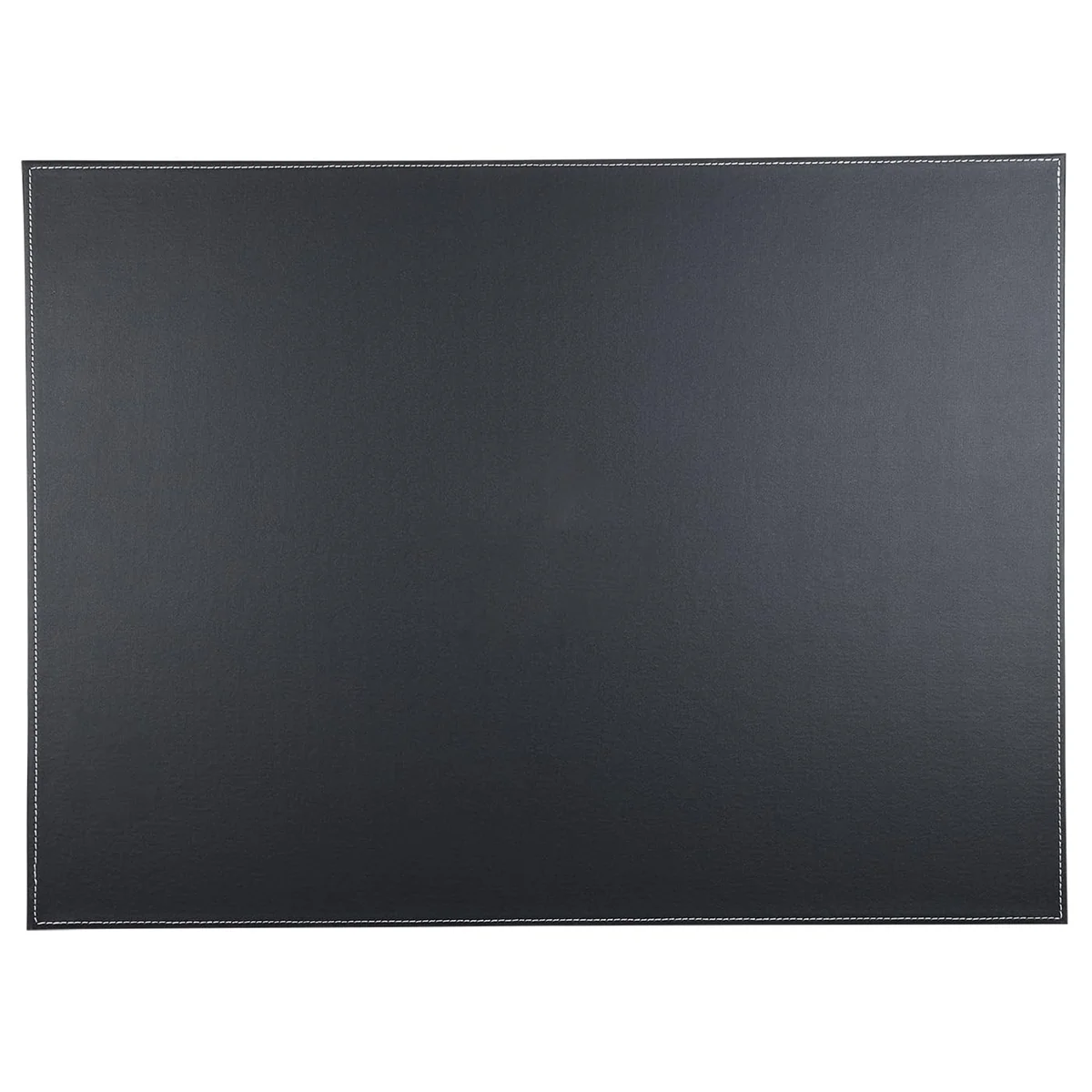 KINGFOM Protector Mesa en Cuero 60X45cm, Alfombrilla y Vade de Escritorio (Negro-A005)