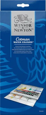 Winsor & Newton Cotman Studio, 45 medios godets