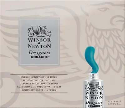 Winsor & Newton Designers Gouache, 10 tubos