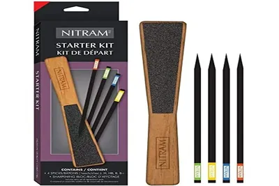 Nitram, kit de iniciación de carboncillo