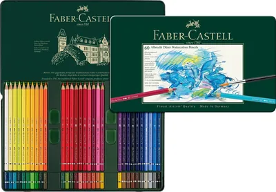 Faber-Castell Albrecht Dürer, 60 lápices acuarelables