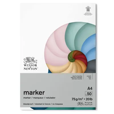 Winsor & Newton Bloc Papel rotuladores