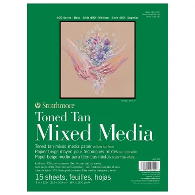 Strathmore 400 Series Toned Mixed Media Pad